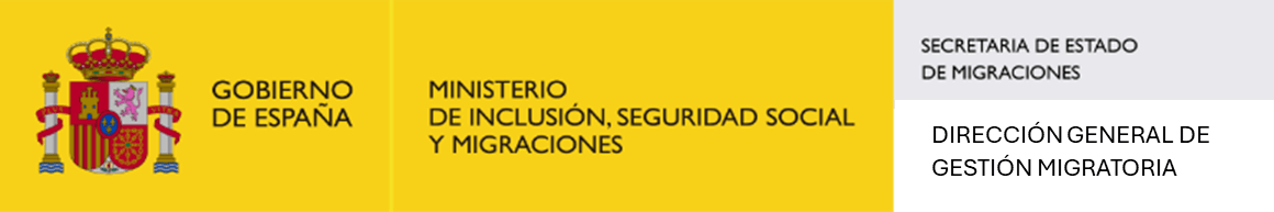 Logotipo de Ministerio de Inclusión, Seguridad Social y Migraciones - Dirección General de atención humanitaria e inclusión social de la inmigración