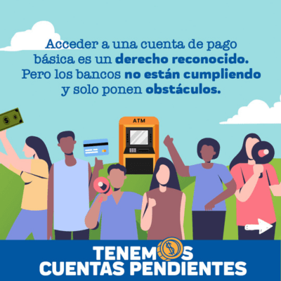 Imagen de la campaña #CuentasPendientes