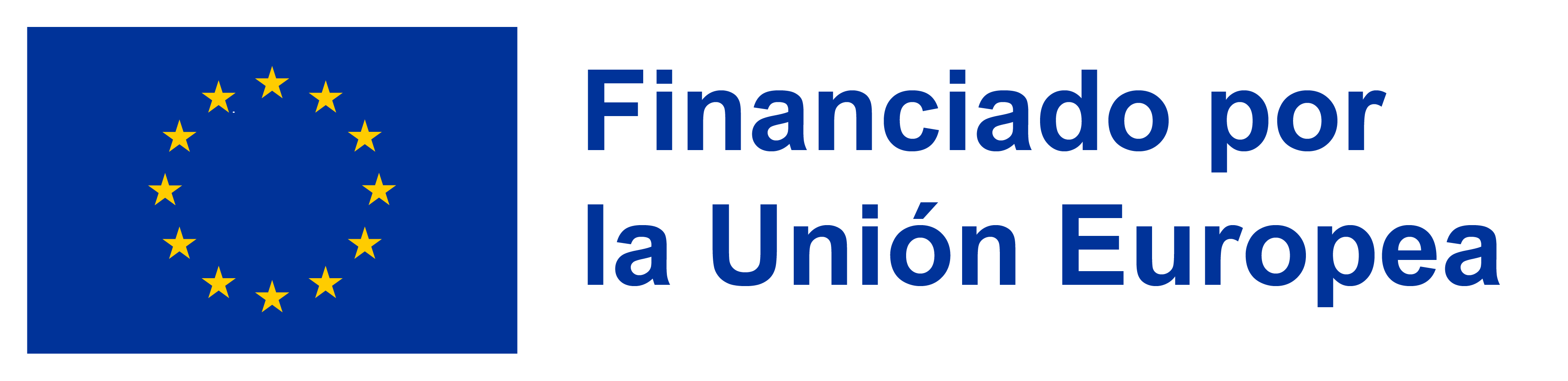 Logotipo de Financiado por la Unión Europea