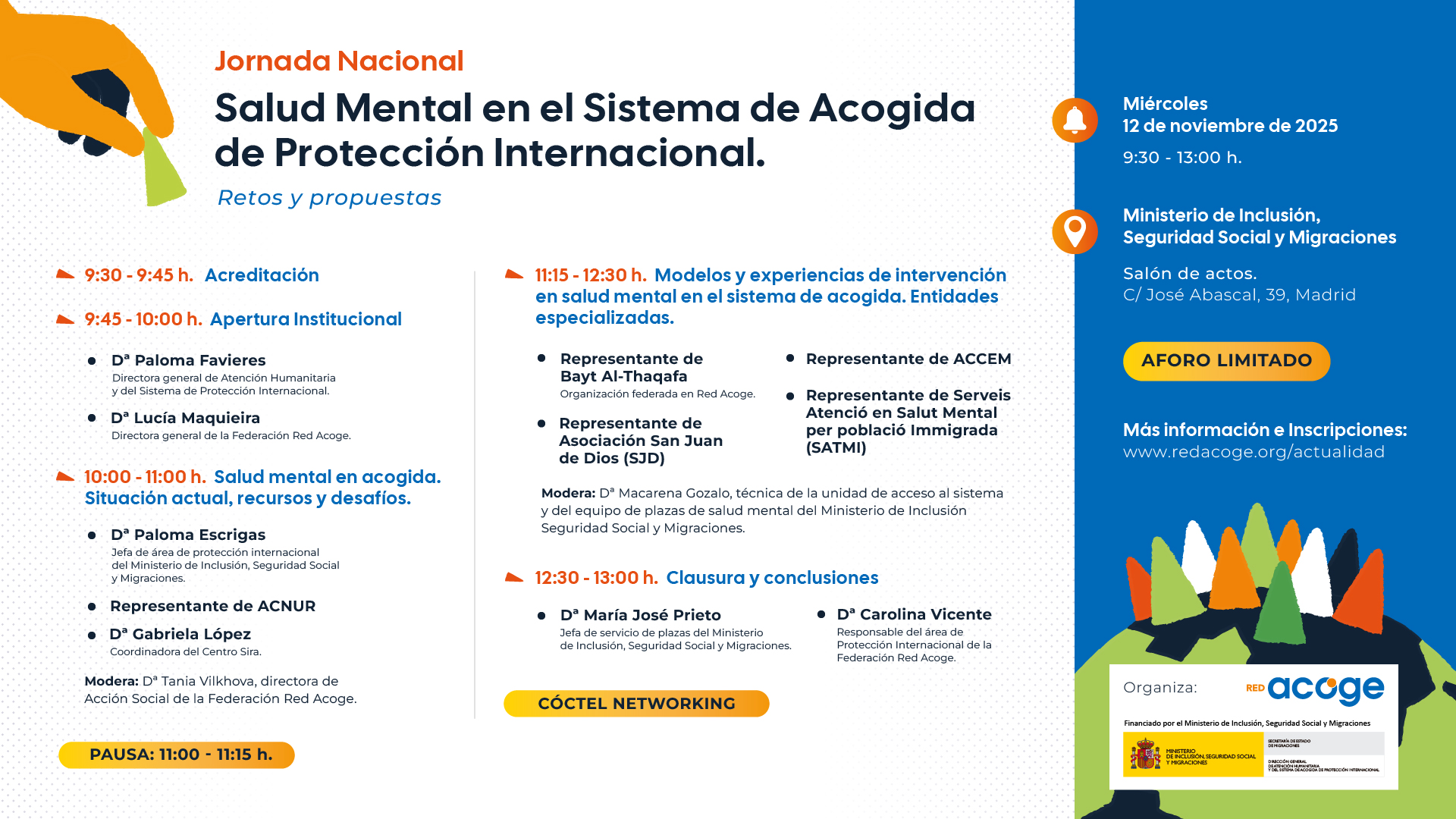 JORNADA | Salud mental en el Sistema de Acogida de Protección ...